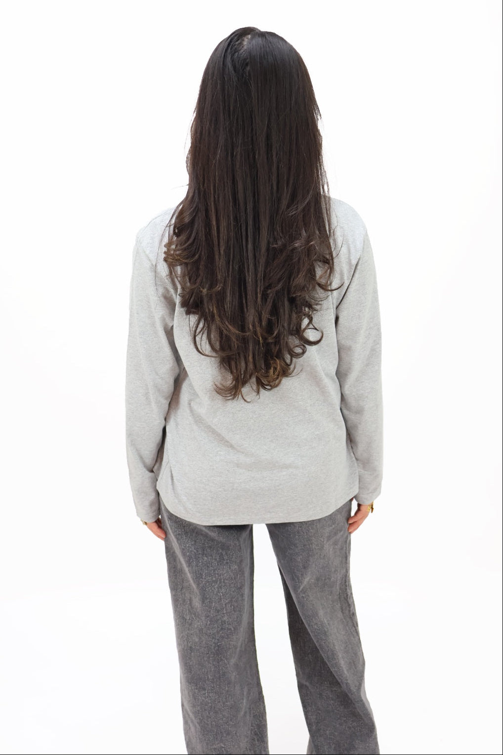 Basic Longsleeve - Light Grey