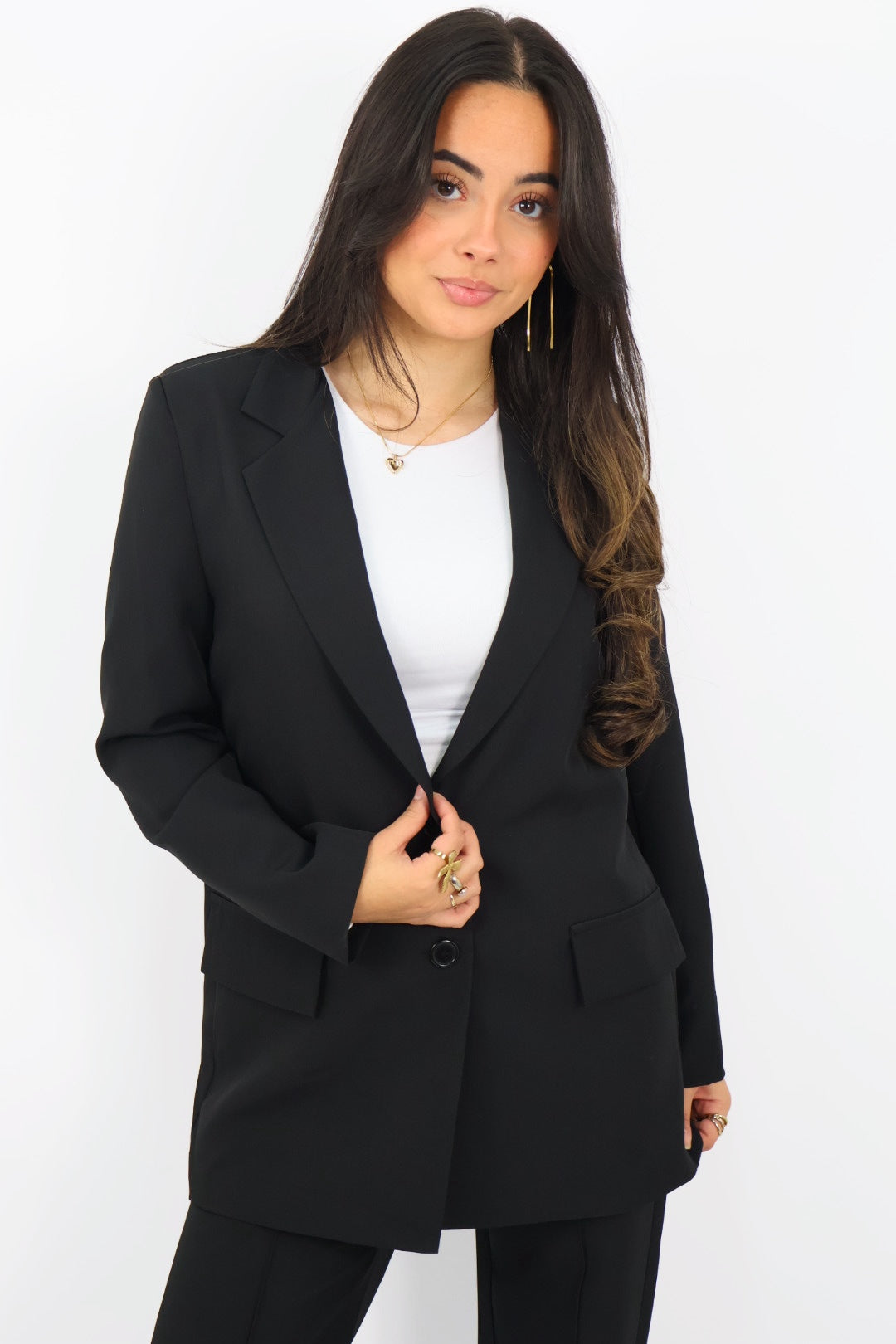 Tessa Blazer - Black