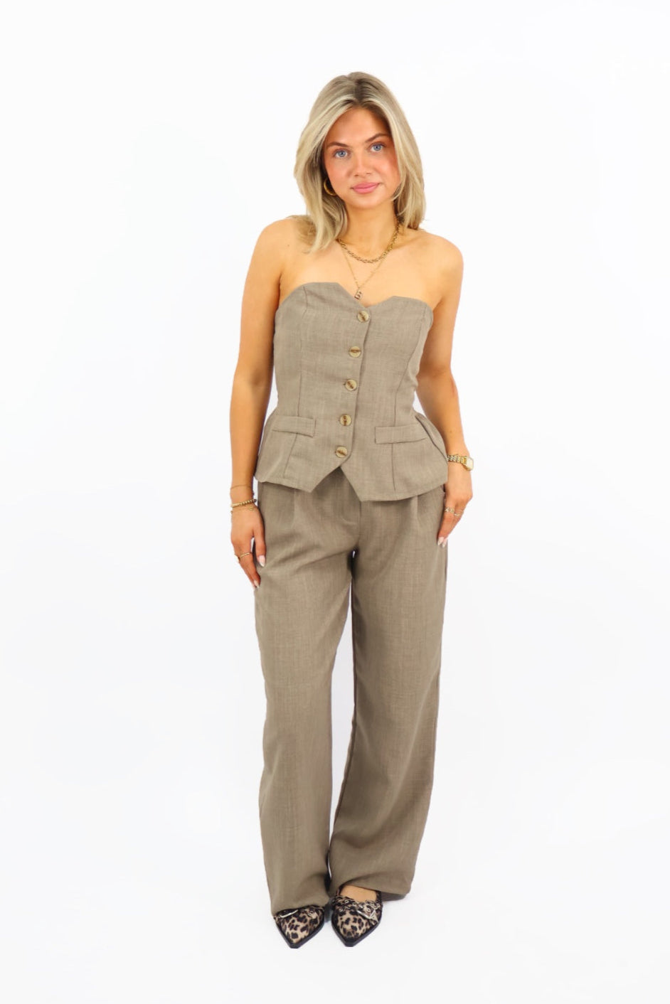 Lindy set - Taupe