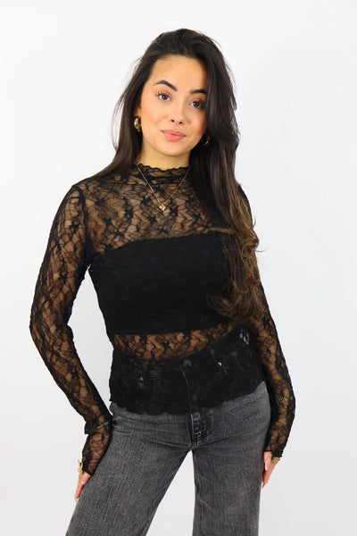 Kanten Top Lexi  - Black | JP3363