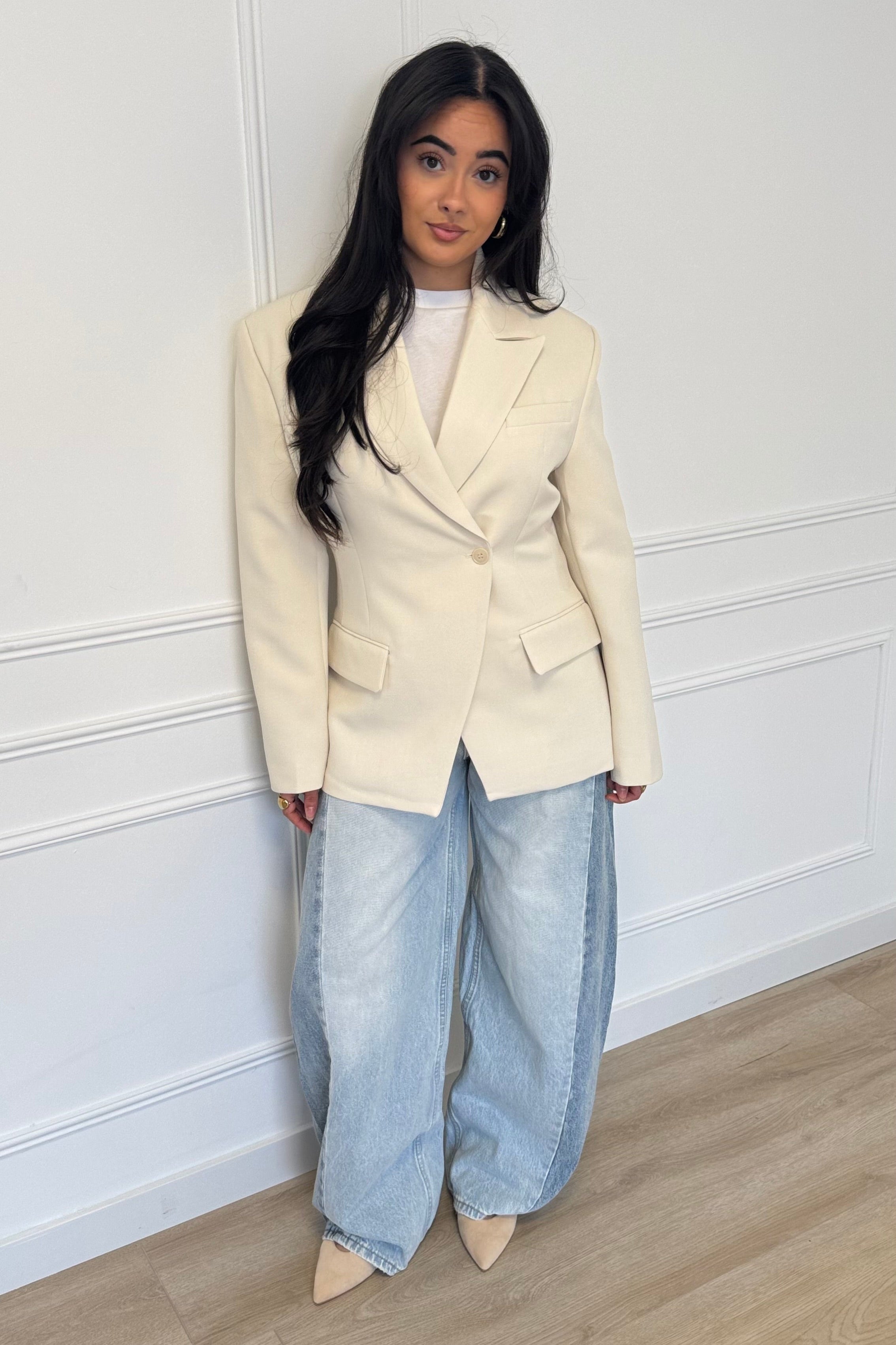 Belle Blazer - Beige