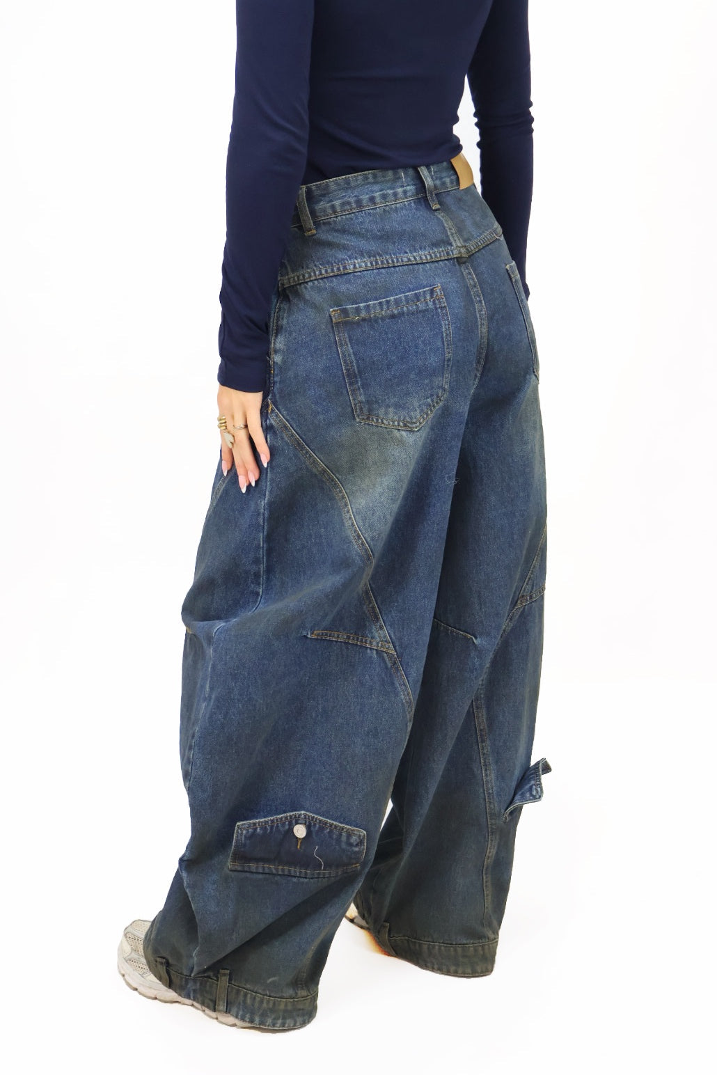 Charlie wide leg jeans - Blue