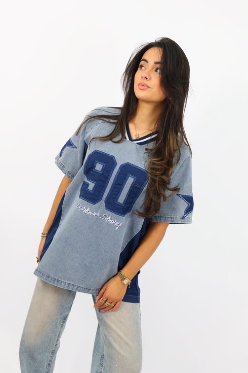 Jersey T-Shirt - Denim