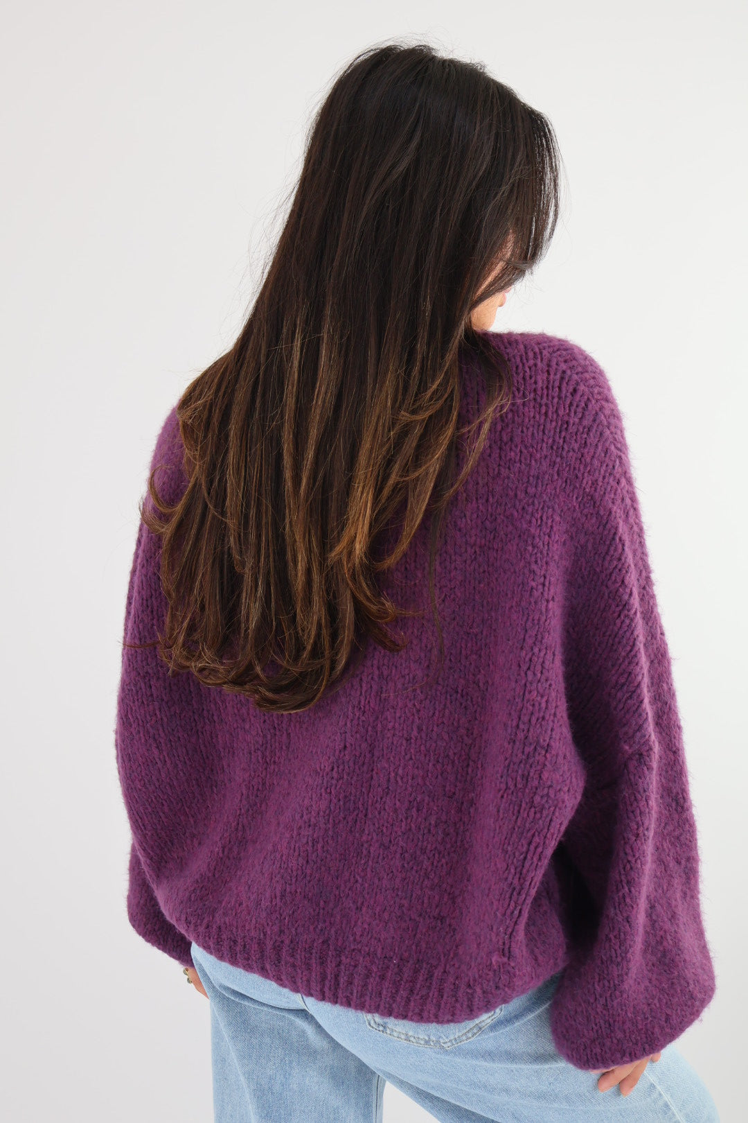 Get Comfy Knit - Deep purple