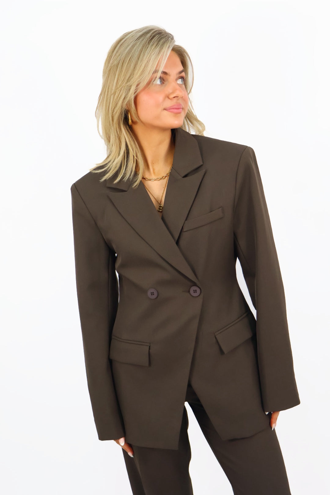 Stacey Ambika Blazer - Brown