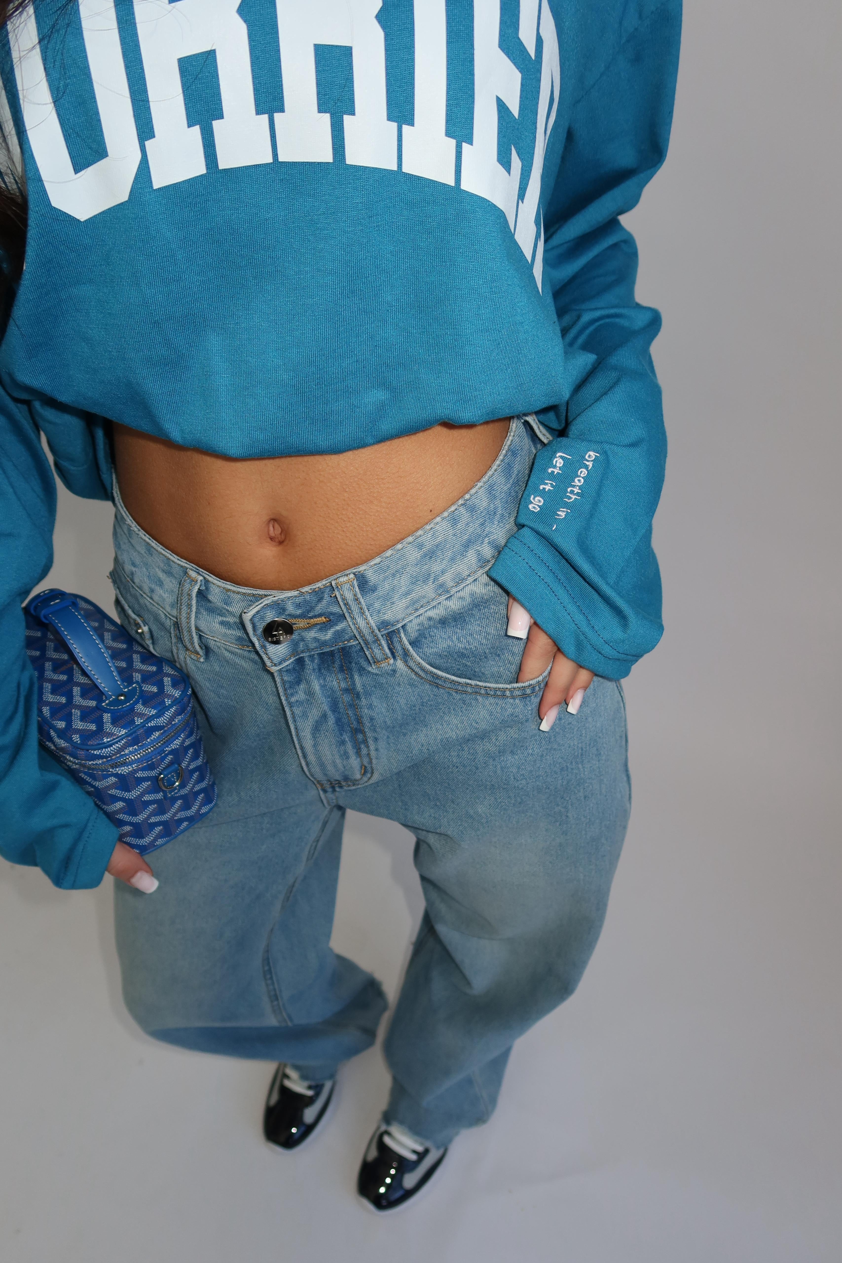 Worrier Longsleeve - Turqoise