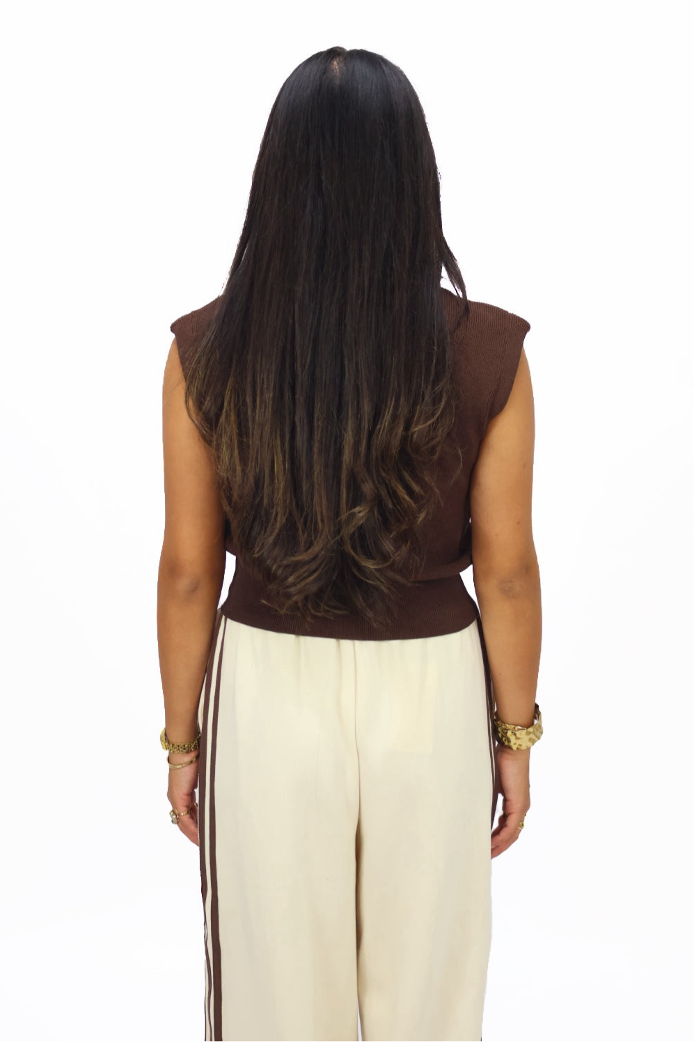 Katy top - Brown