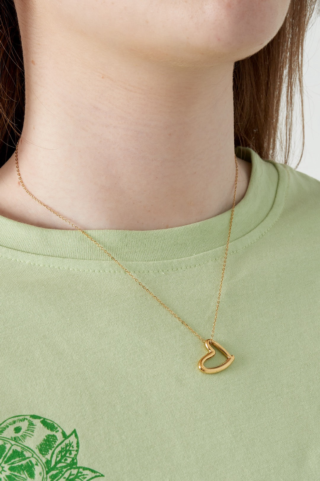 Hartjes ketting - Goud