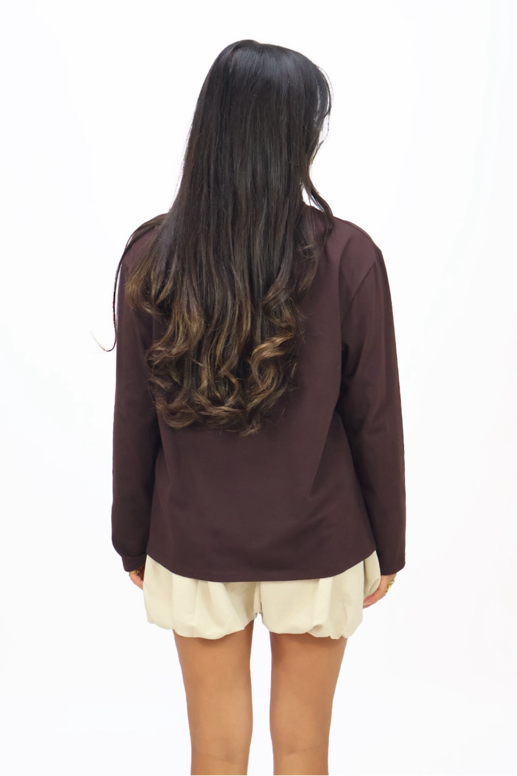 Ambika Balloon Skort - Beige