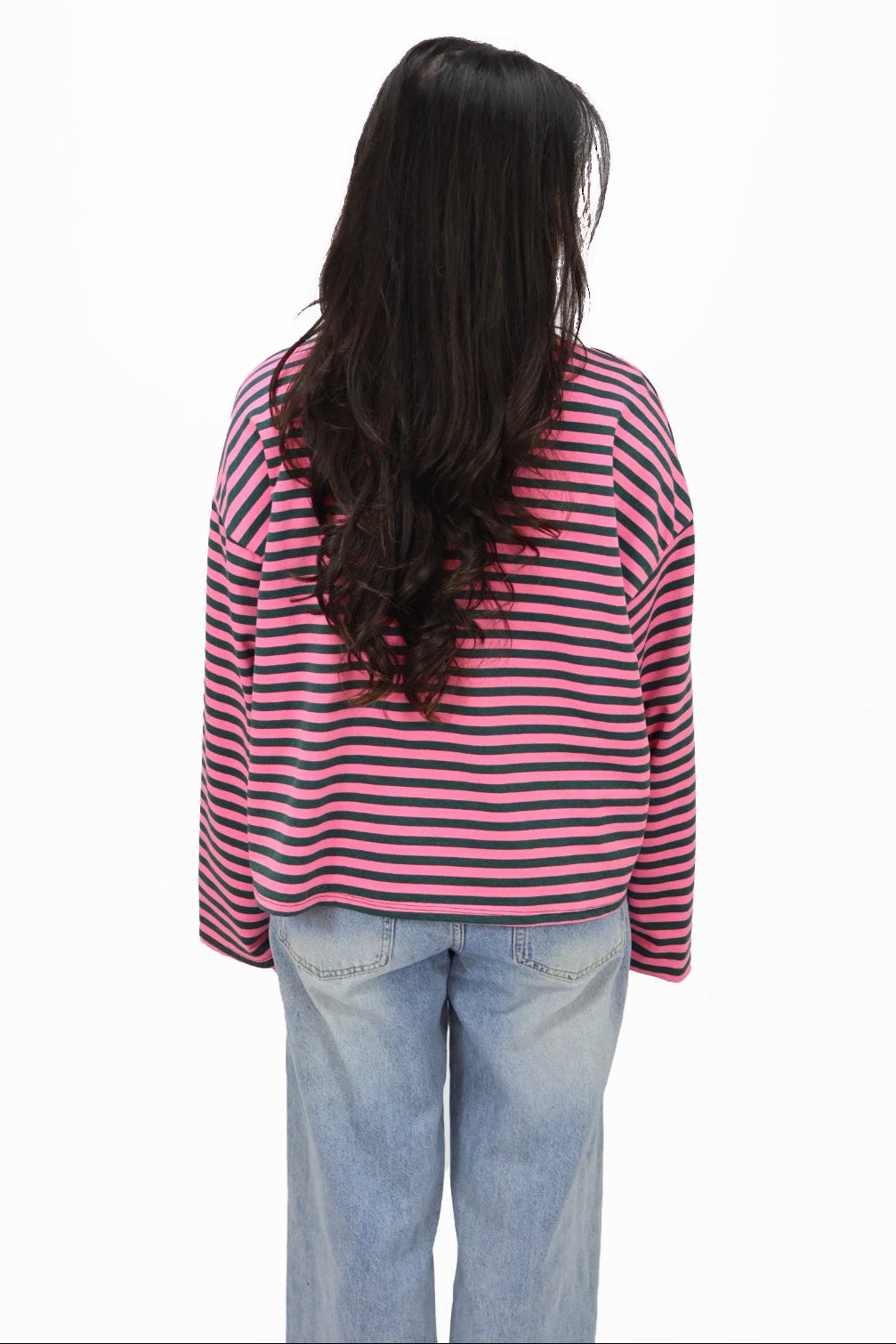 Beau longsleeve - Pink/Green