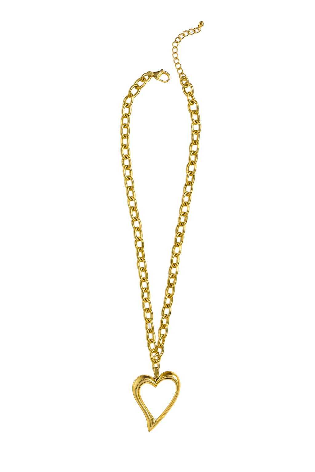 Hartjes ketting - Goud