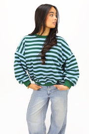 Nora sweater - Blue/green
