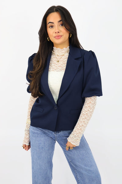 Puff blazer Lisa - Navy