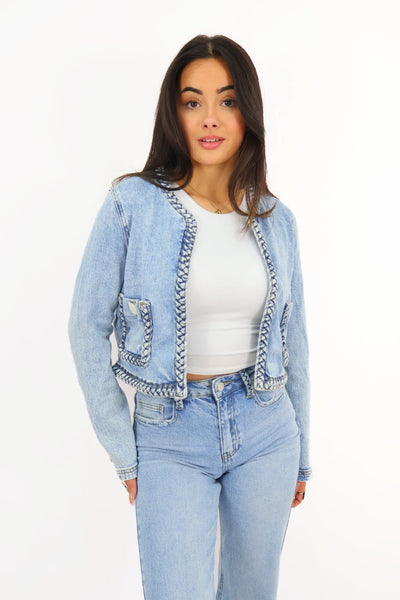 Bo Denim Jacket - Blue