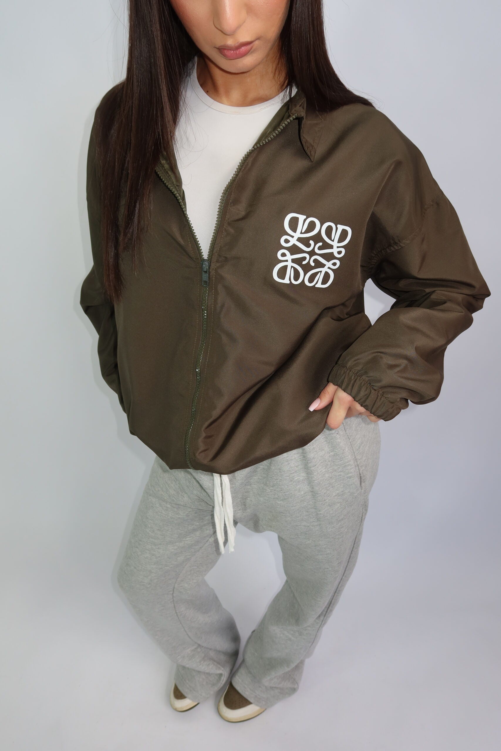 The Monogram Jacket - Green