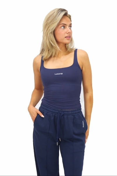 Lafaves Top - Navy