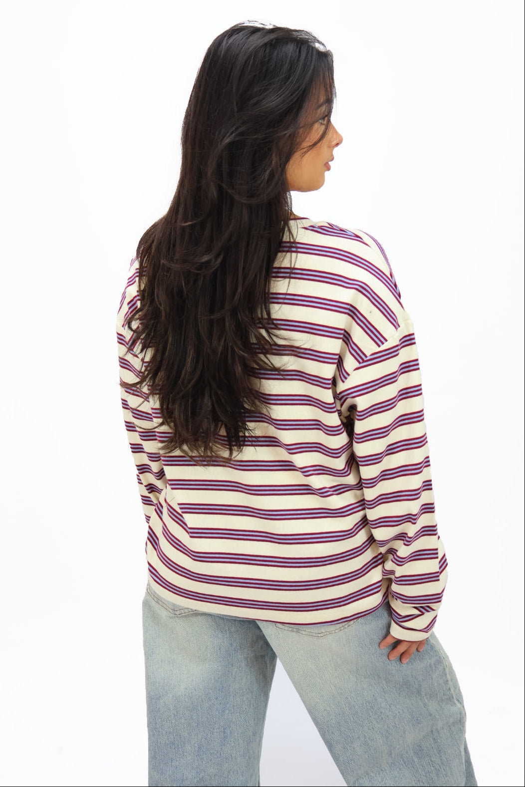 Cassie longsleeve - Creme