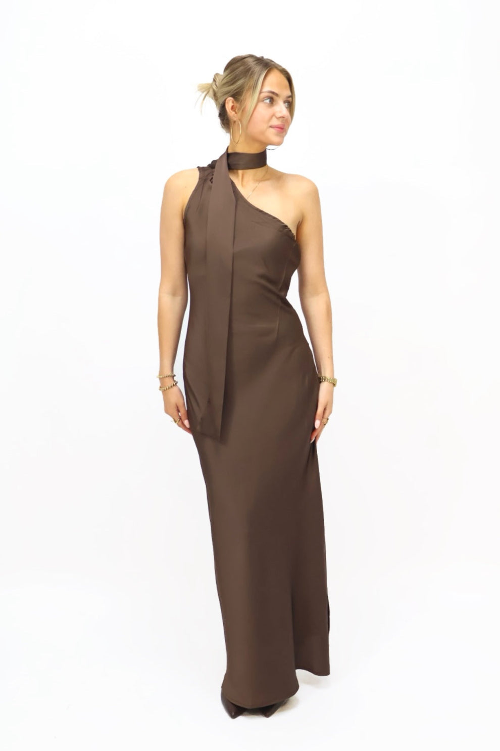 Senna Dress - Brown