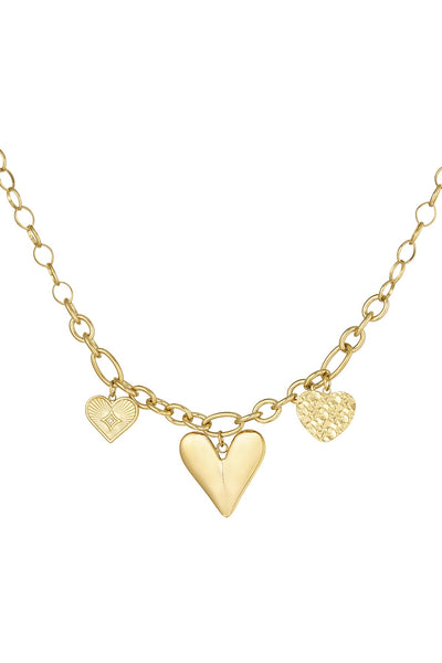 Triple Heart Necklace