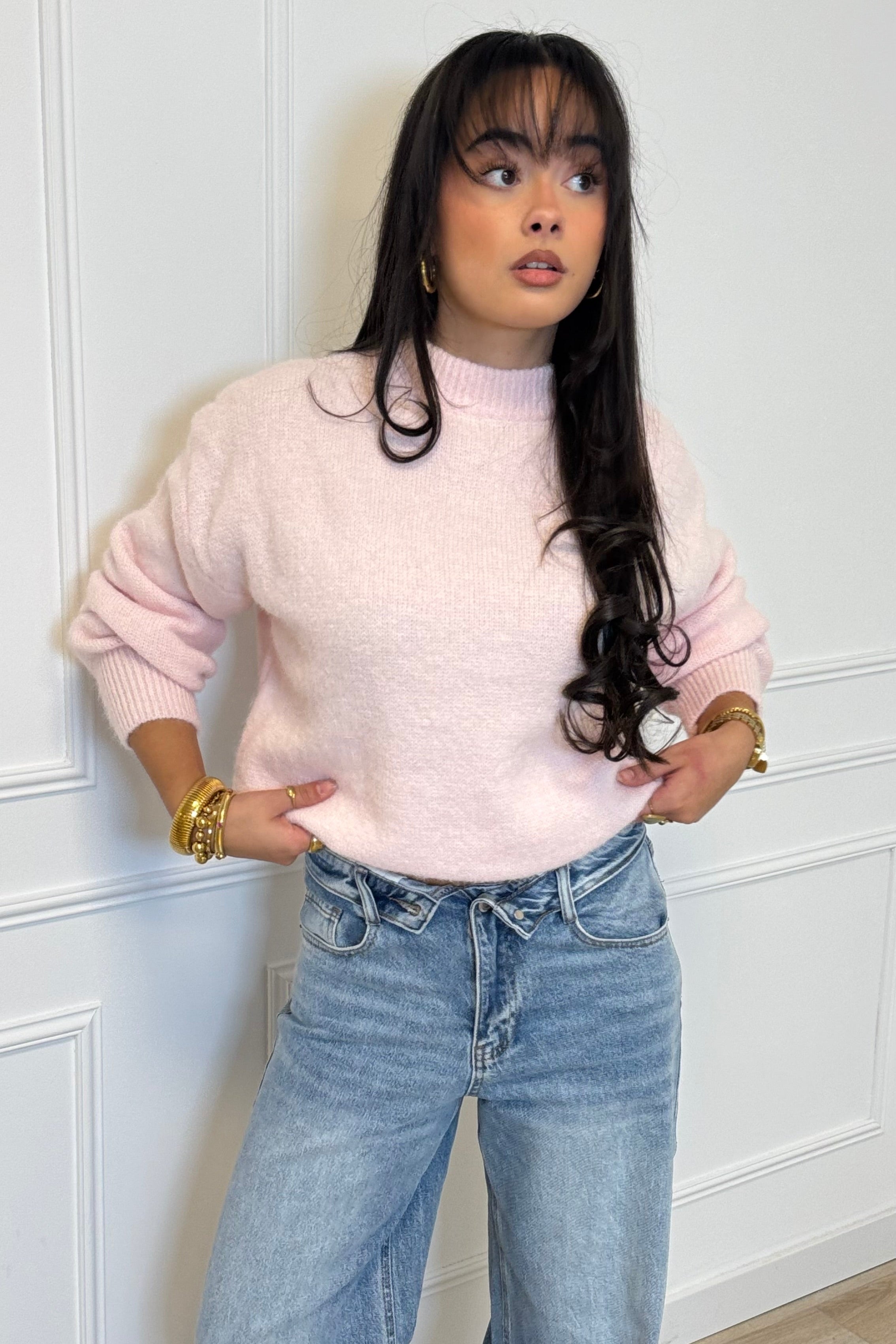 Lies sweater - Pink