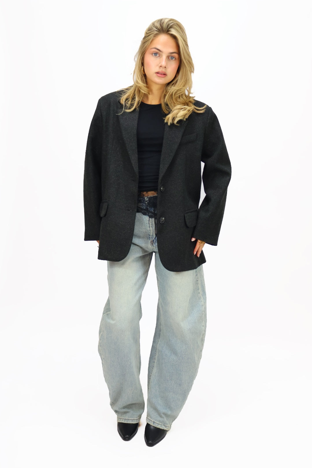 Cassy blazer - Dark grey