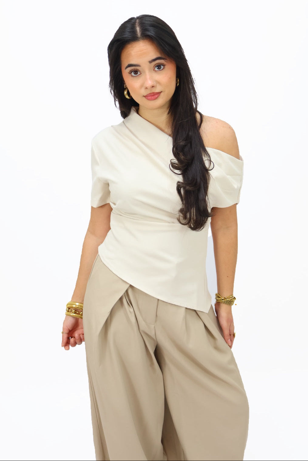 Nora top - Beige