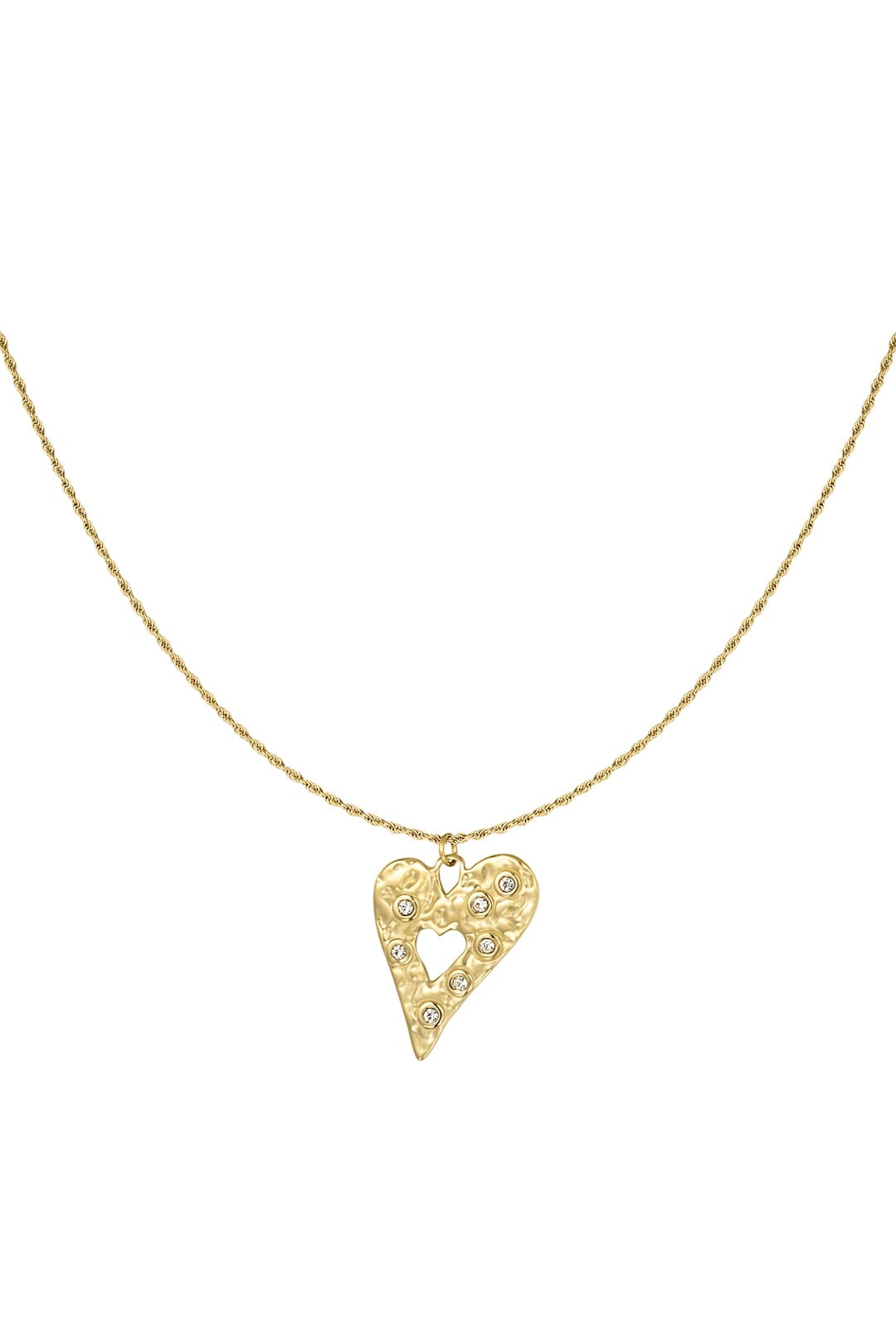 Open Heart Necklace