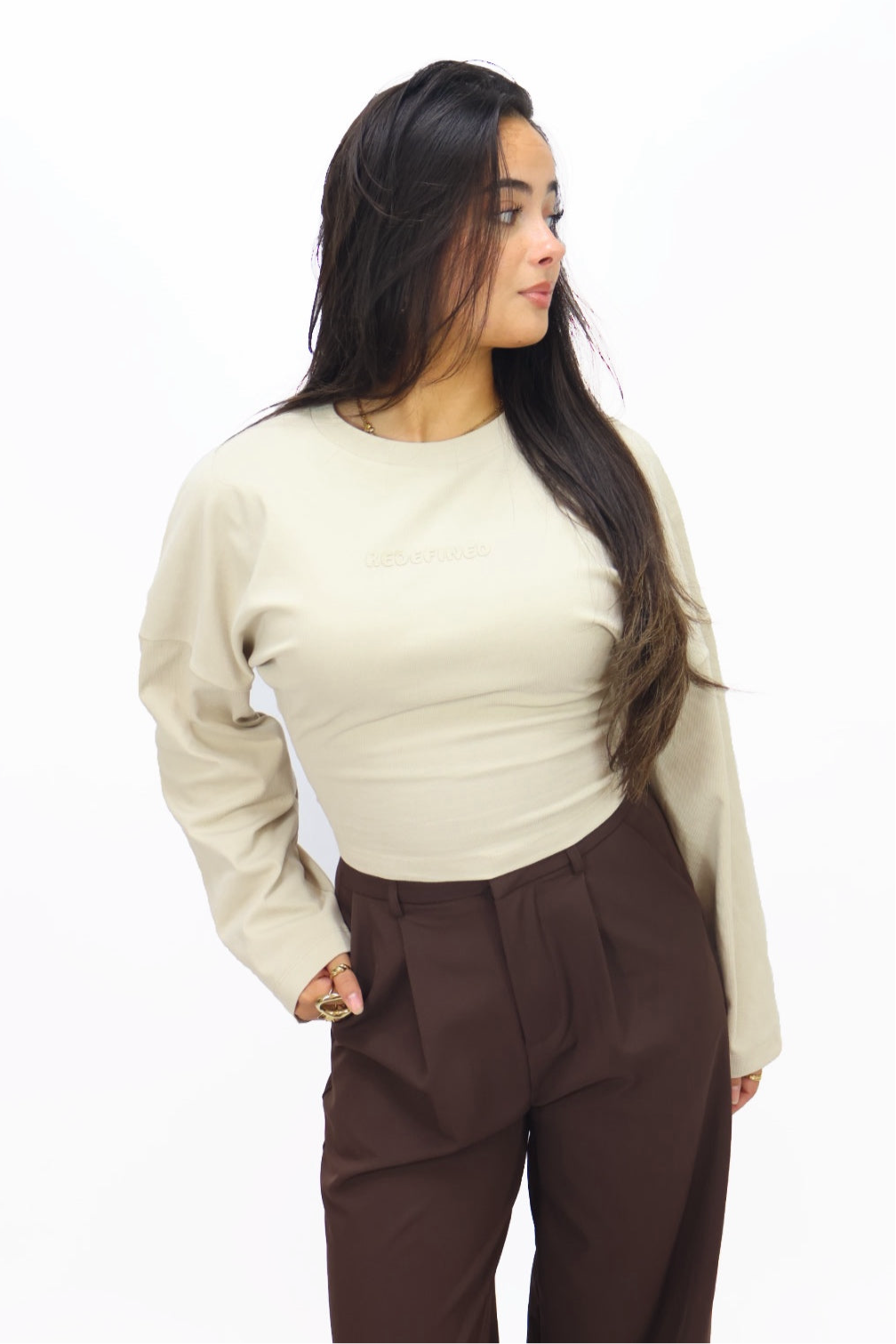 Redefined Top - Beige