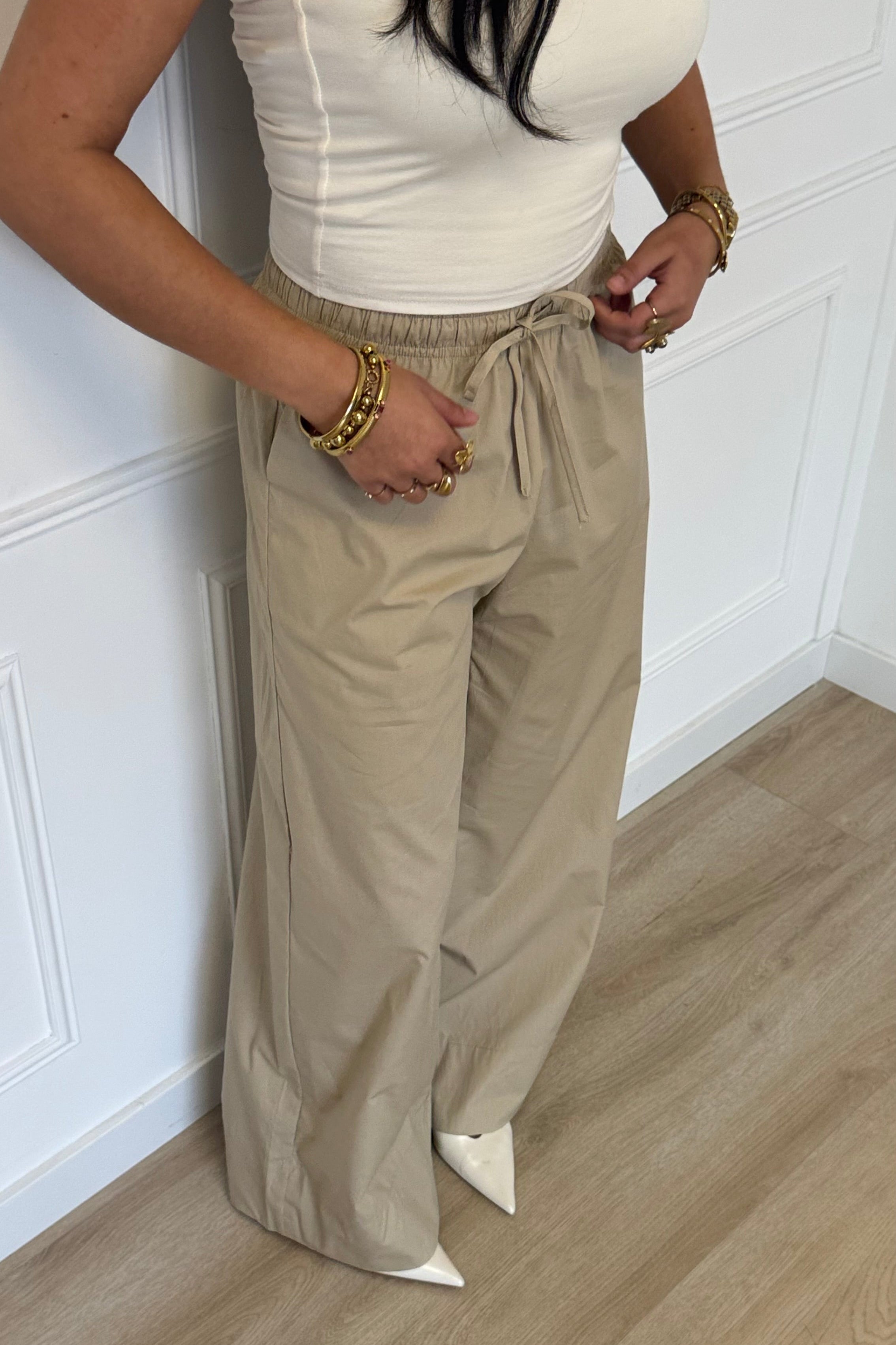 Daisy Pants - Beige