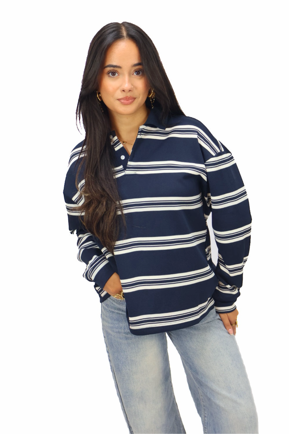Hailey Sweater - Navy