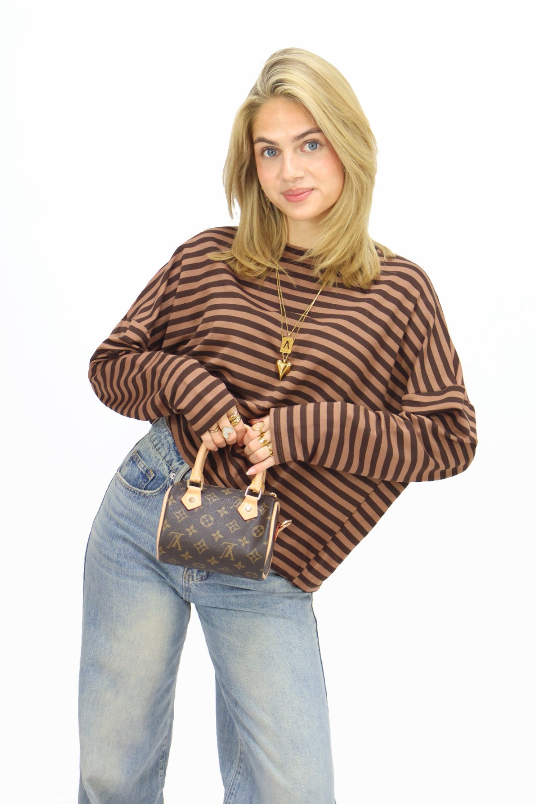 Jade longsleeve - Dark Brown