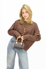 Jade longsleeve - Dark Brown