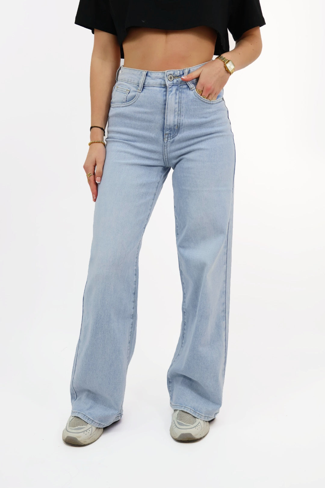 Brooke Wide Leg Jeans - Blue | RD8553