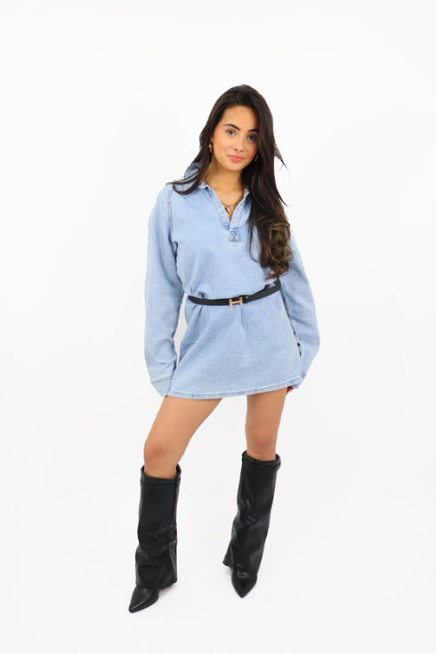 Denim dress
