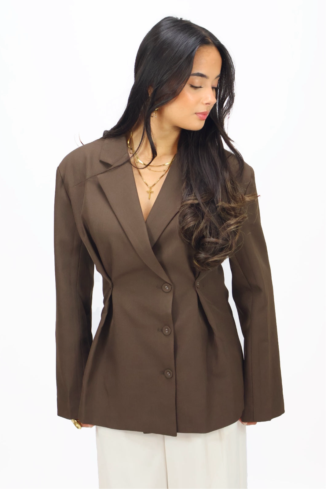 Rosie Blazer - Brown