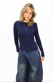 Julie Top - Navy