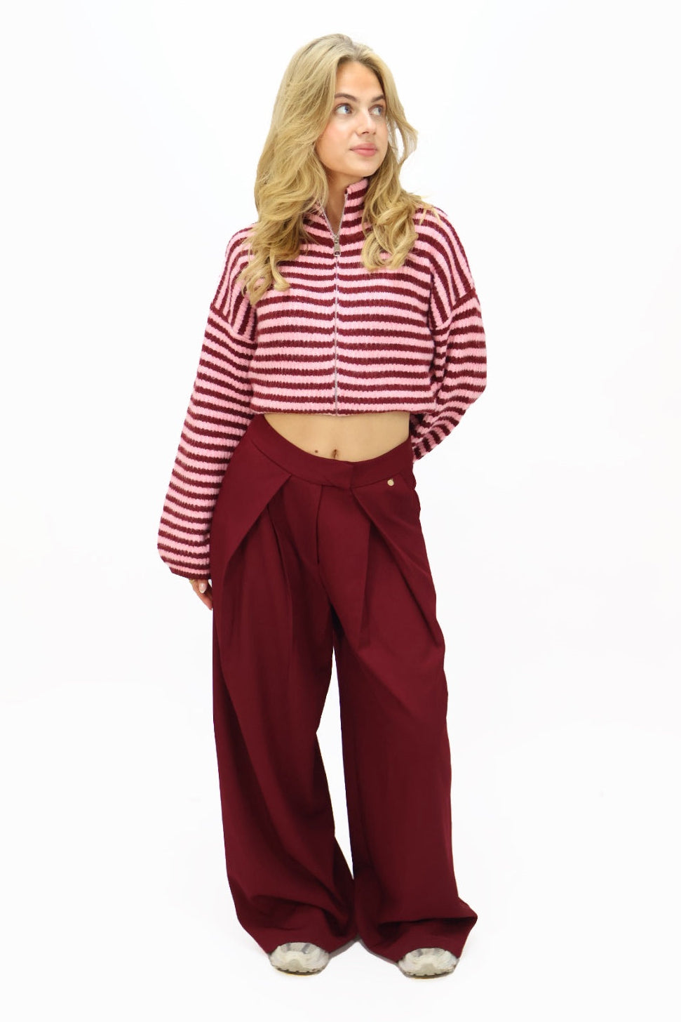 Valerie pantalon - Bordeaux