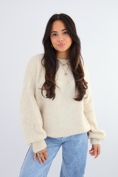 Get Comfy Knit - Creme