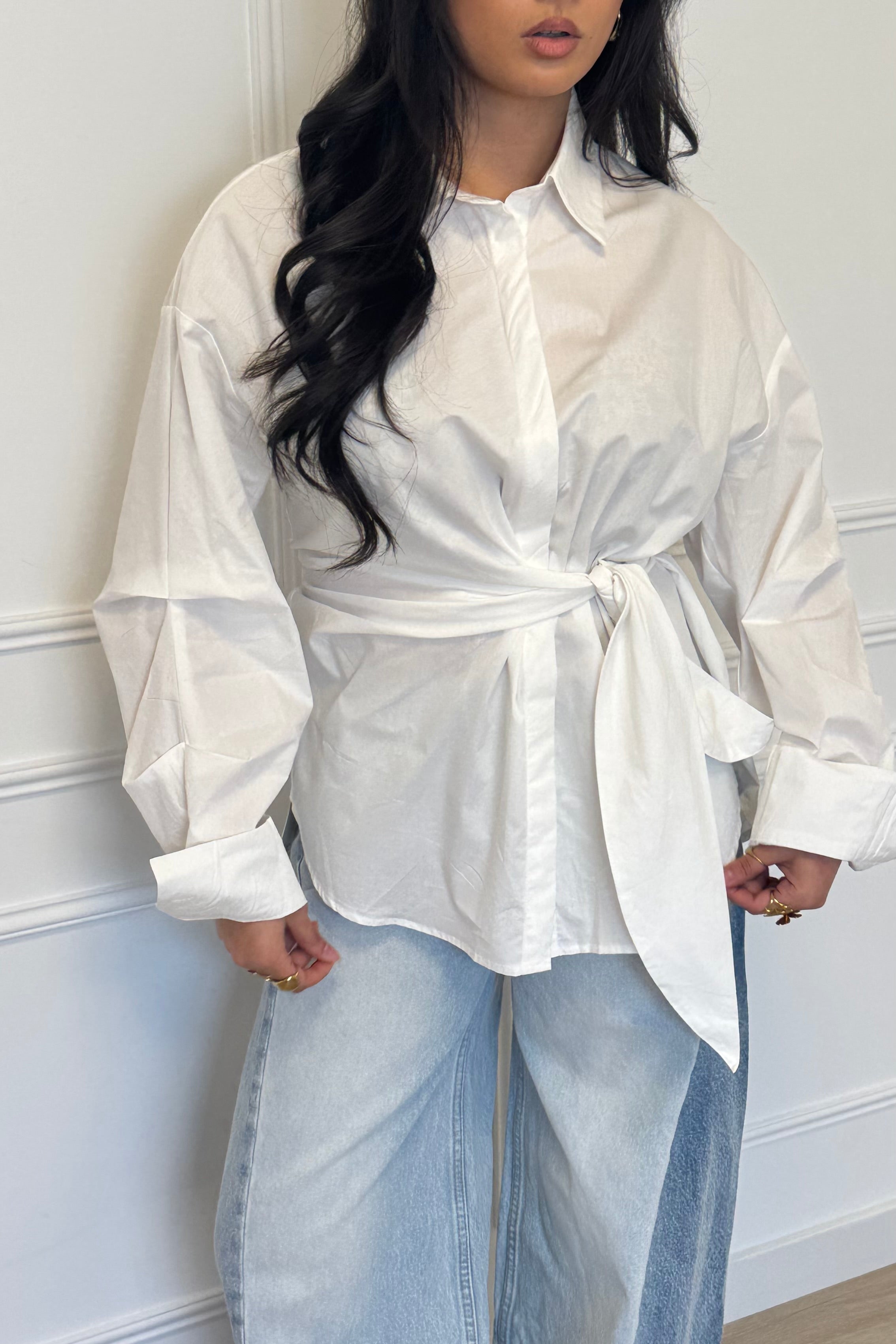 Louise Blouse - White