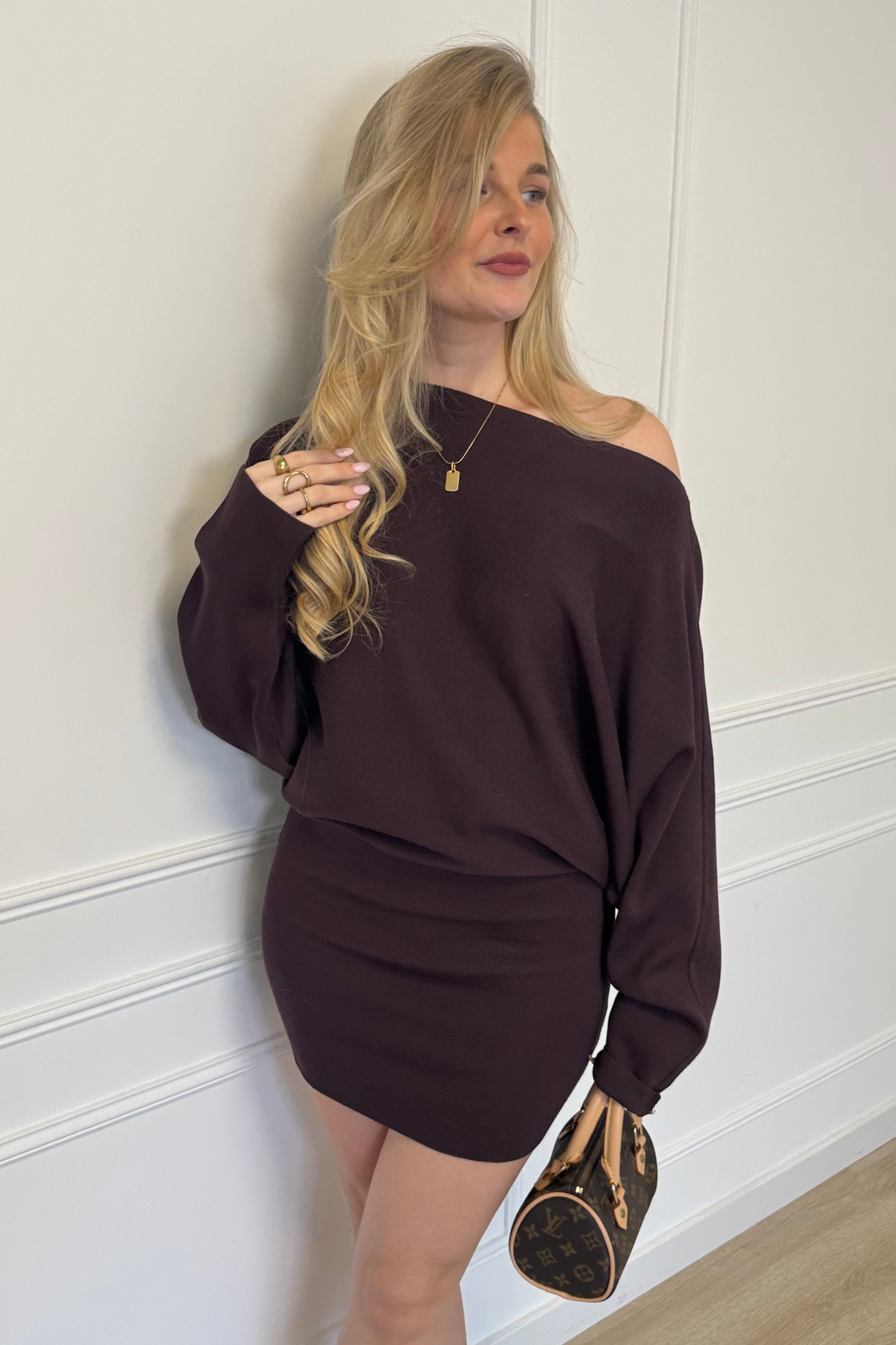 Loesje dress - Brown