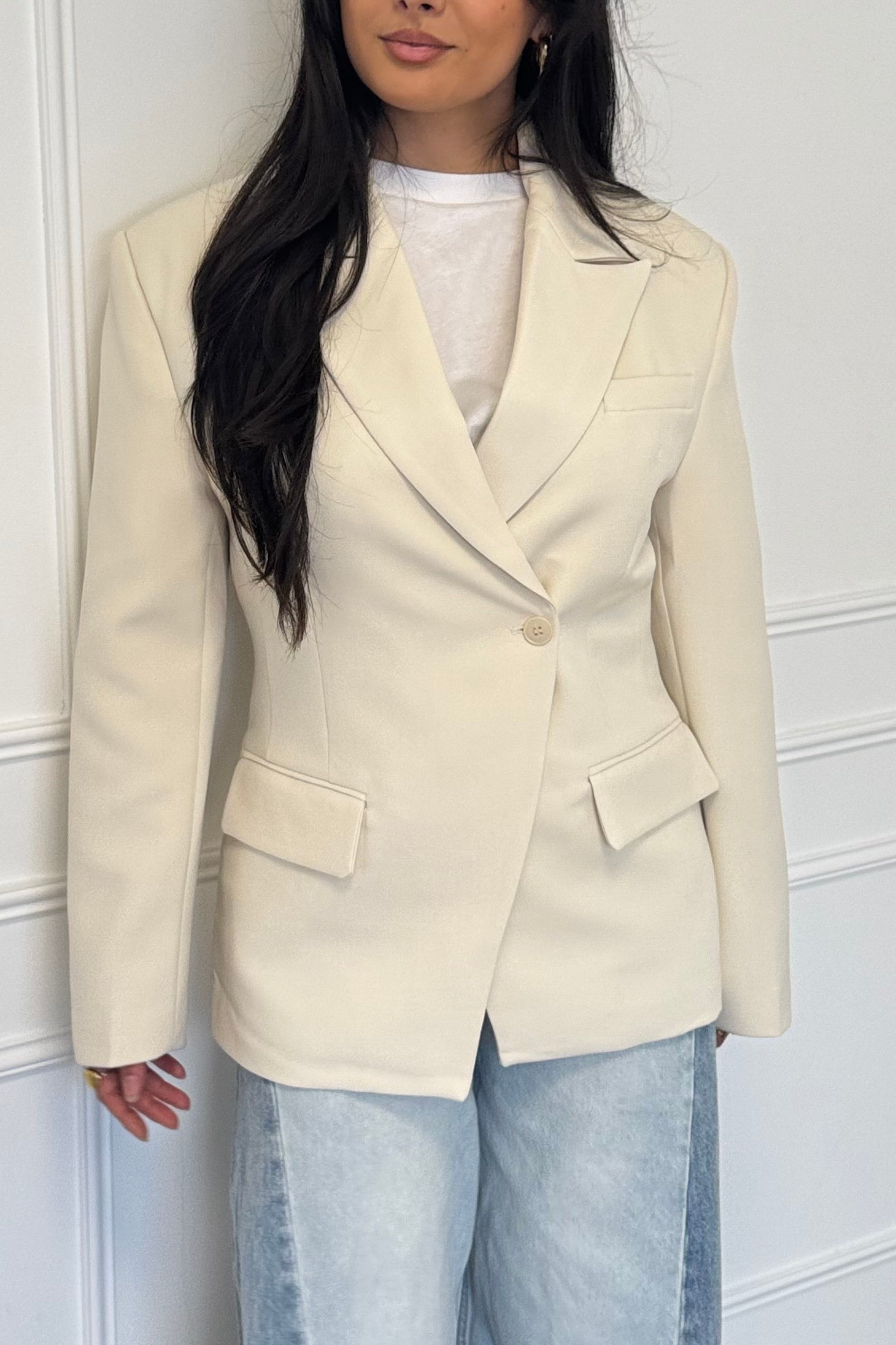Belle Blazer - Beige