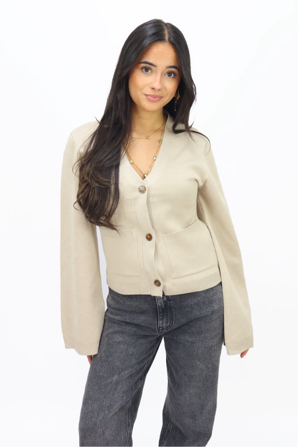 Sofie Cardigan - Beige
