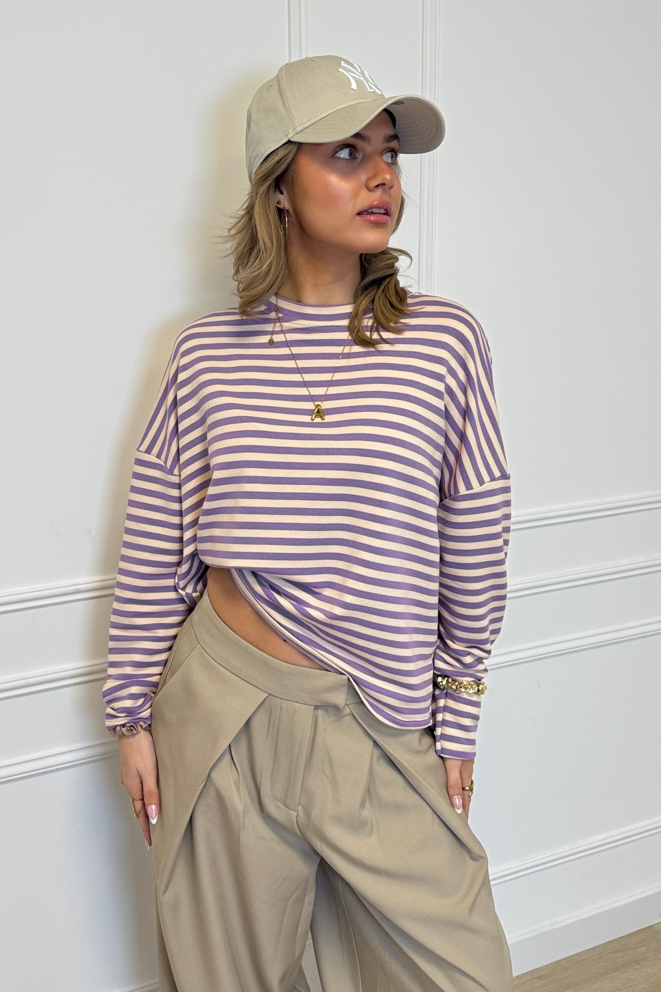 Beau longsleeve - Purple