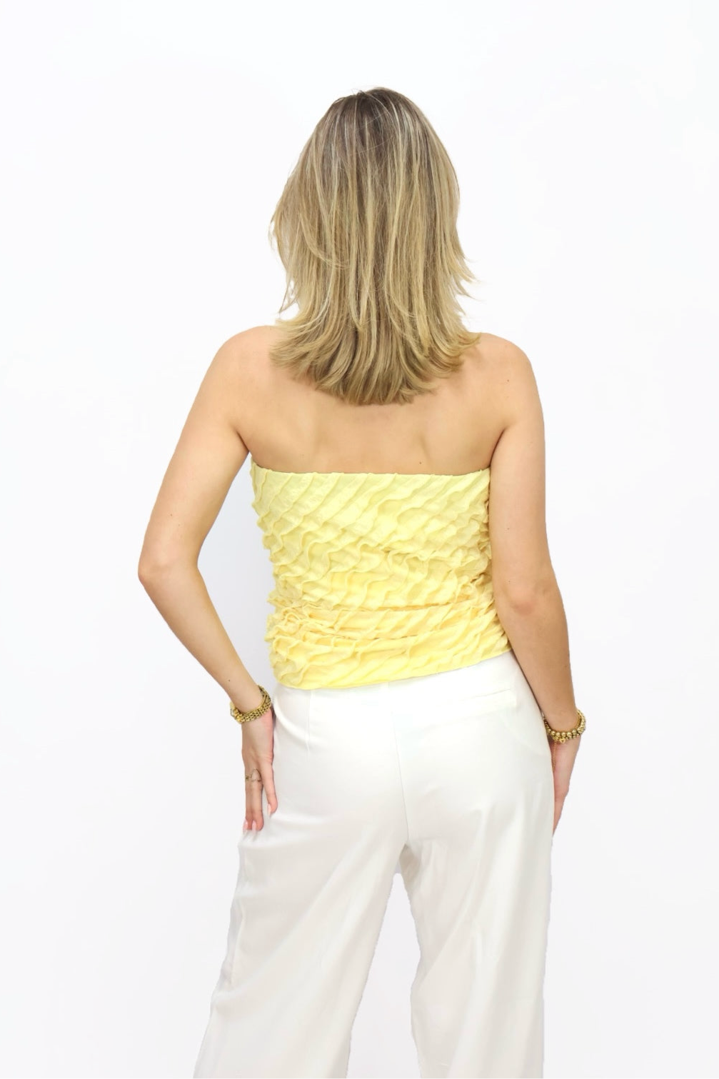 Guusje top (Ambika) - Yellow