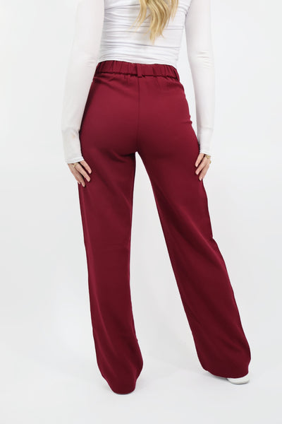 Isa Pantalon - Bordeaux