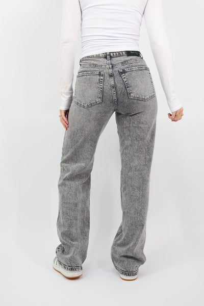 Cato Wide Leg Jeans Tall - Grey | W3392-1