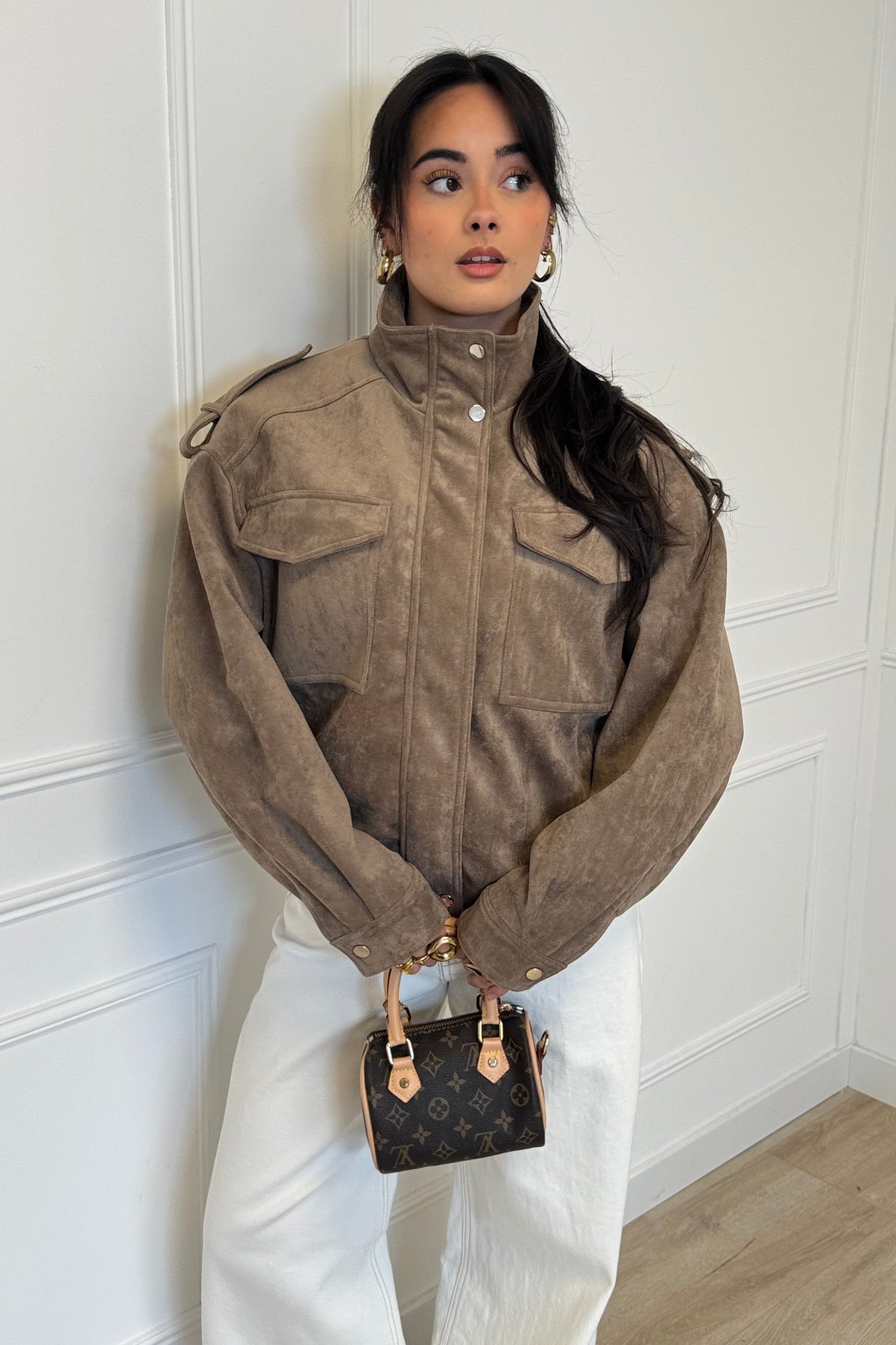 Alora Jacket - Taupe