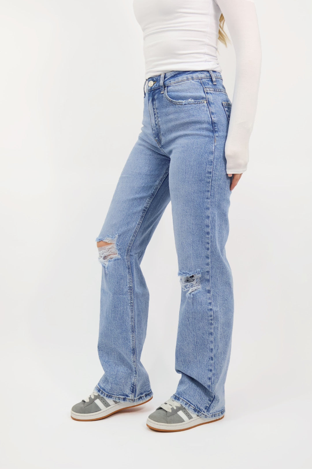 Emmy Wide Leg Jeans | W3329