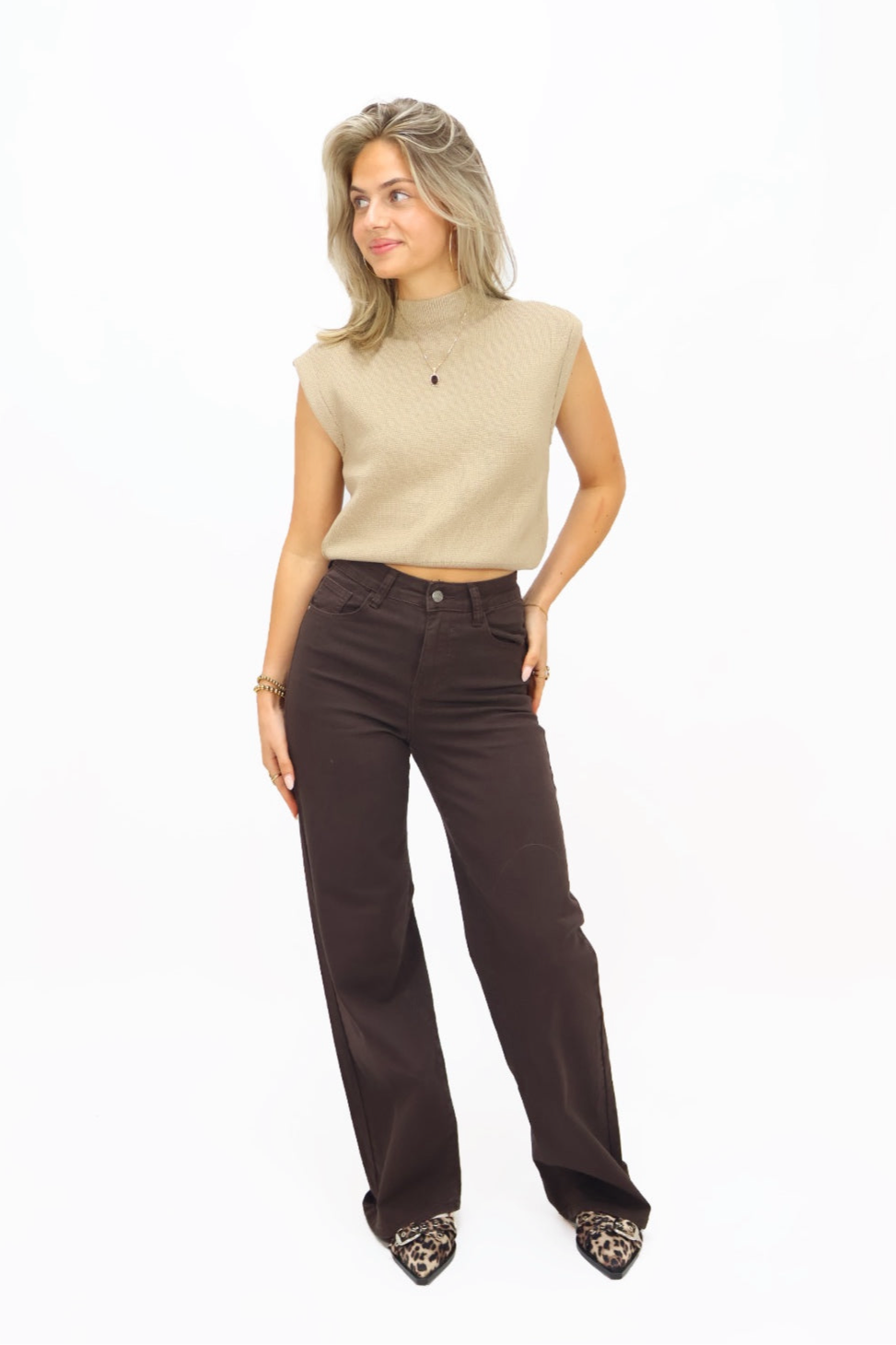 Alex Wide Leg Jeans | 0623-2