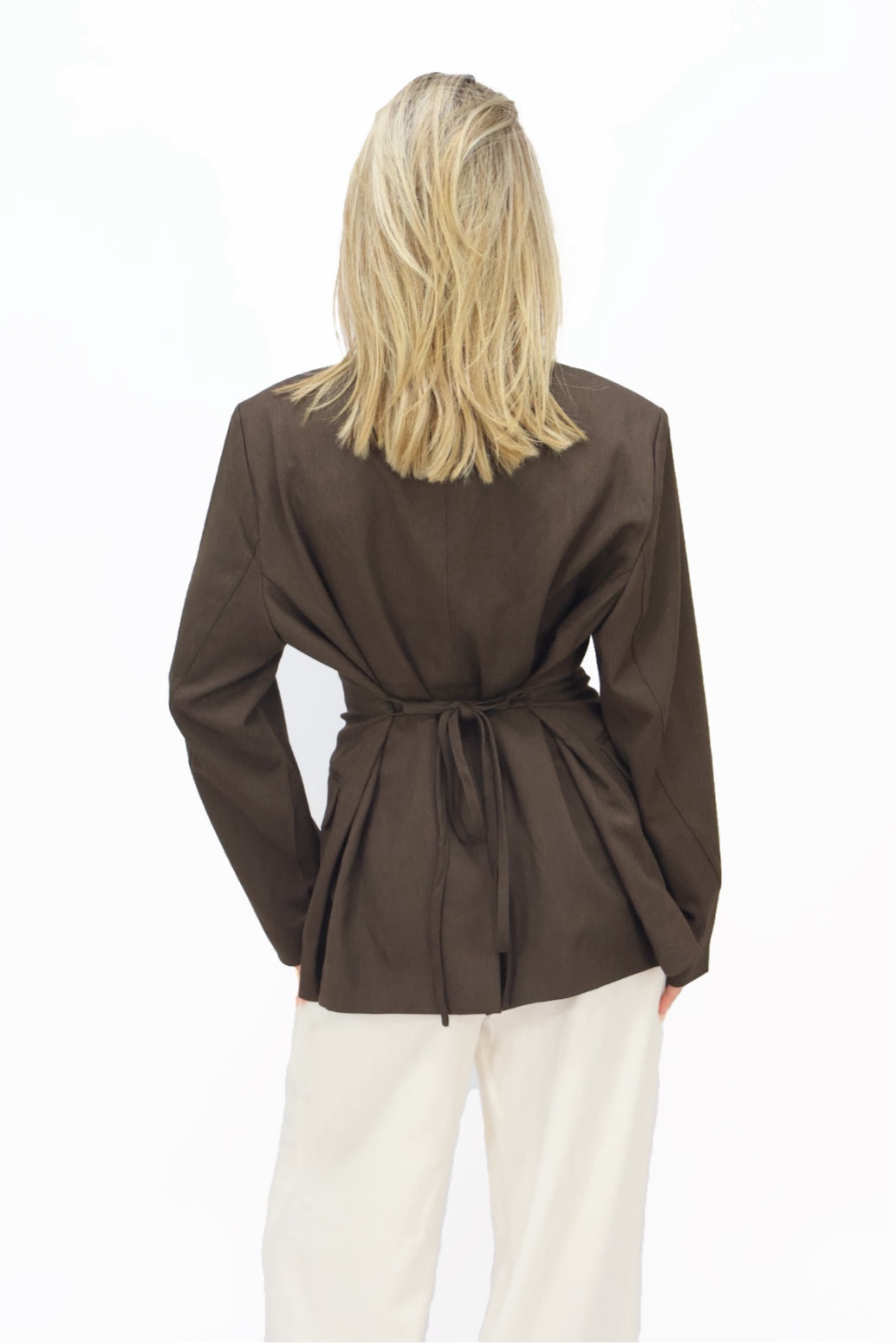 Polly Blazer - Brown